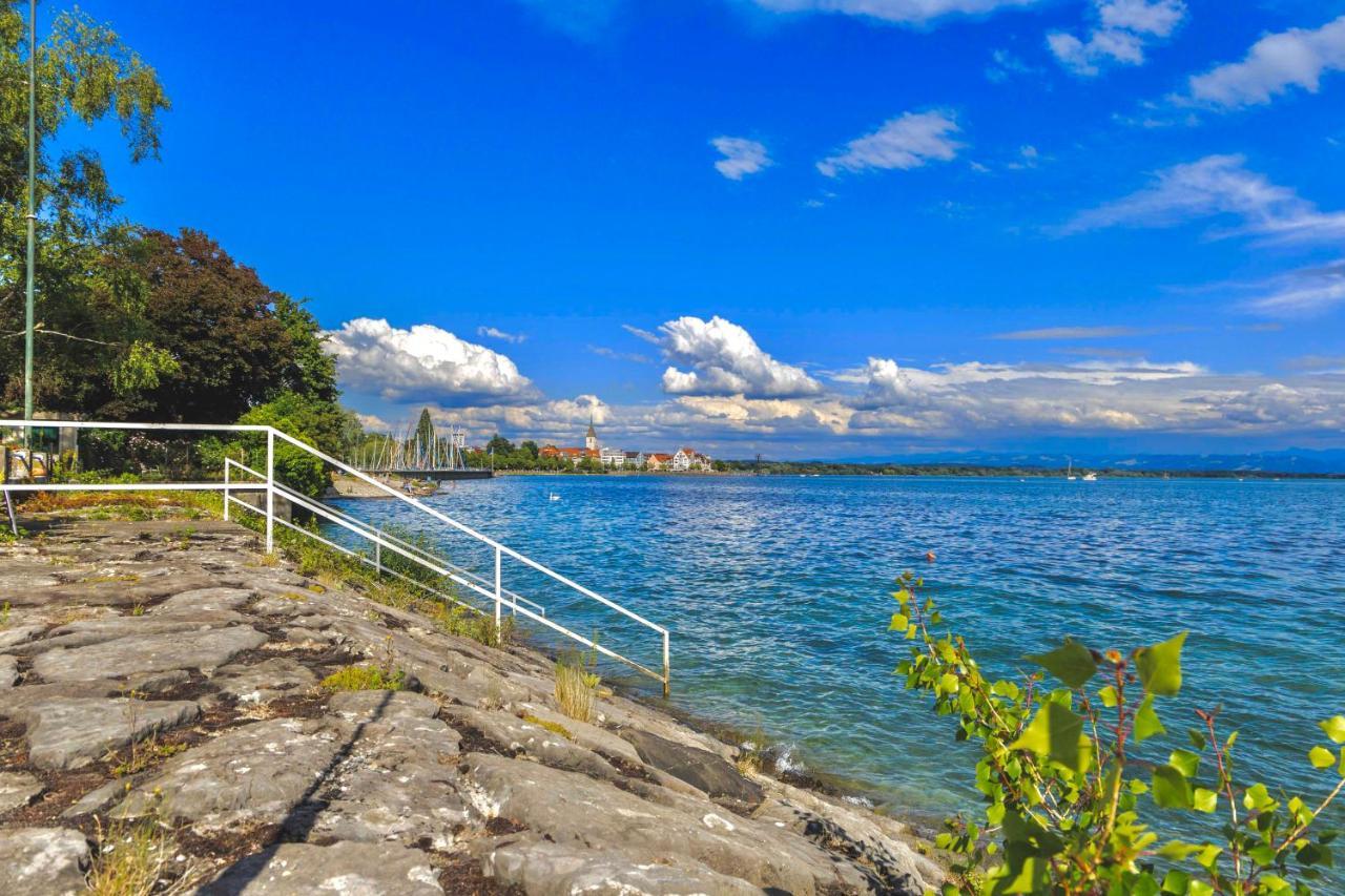 Apartment Lakeside direkt am Bodensee mit Privatstrand, atemberaubender Seesicht und Parkplatz FDH Exterior foto