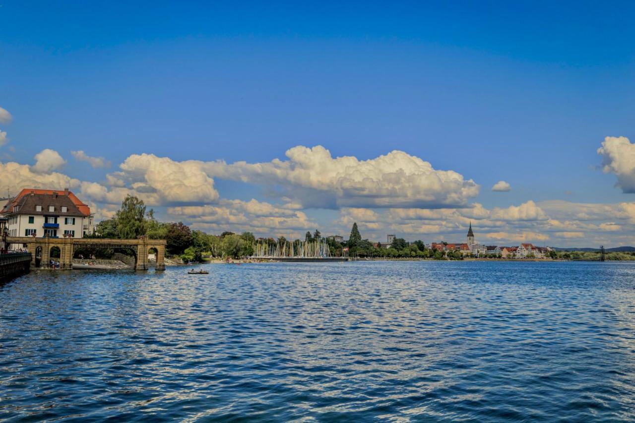 Apartment Lakeside direkt am Bodensee mit Privatstrand, atemberaubender Seesicht und Parkplatz FDH Exterior foto