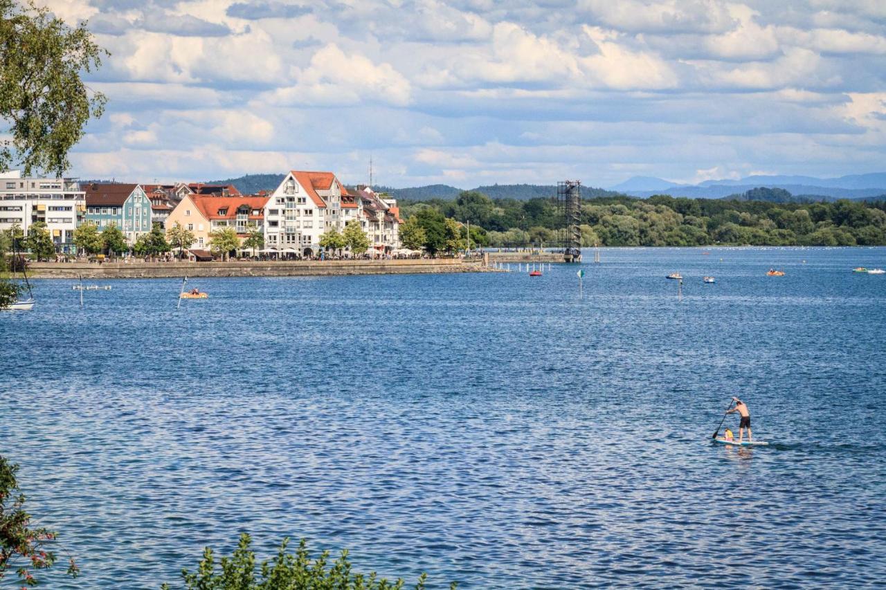 Apartment Lakeside direkt am Bodensee mit Privatstrand, atemberaubender Seesicht und Parkplatz FDH Exterior foto